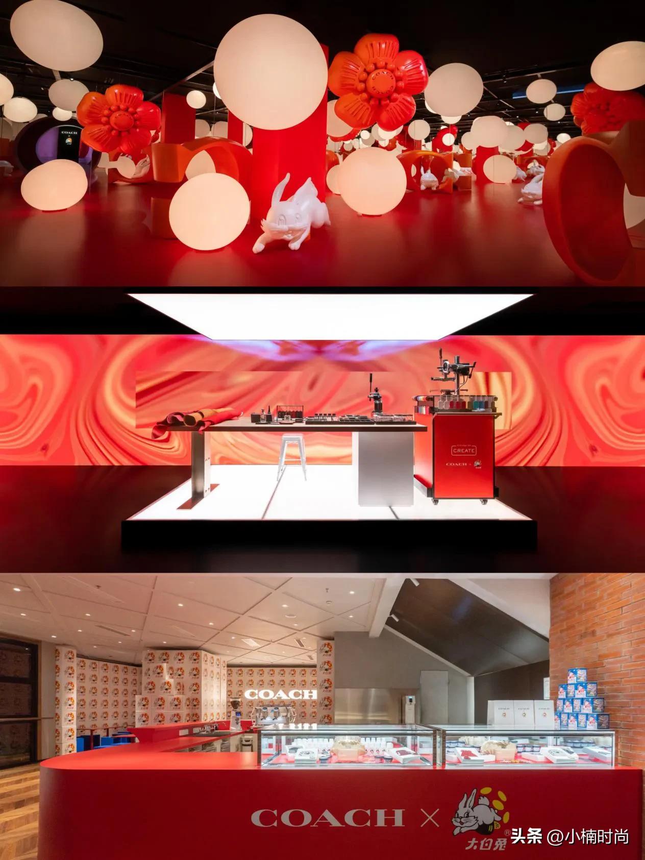 蔻驰大白兔联名服装,coach蔻驰七夕限定大白兔