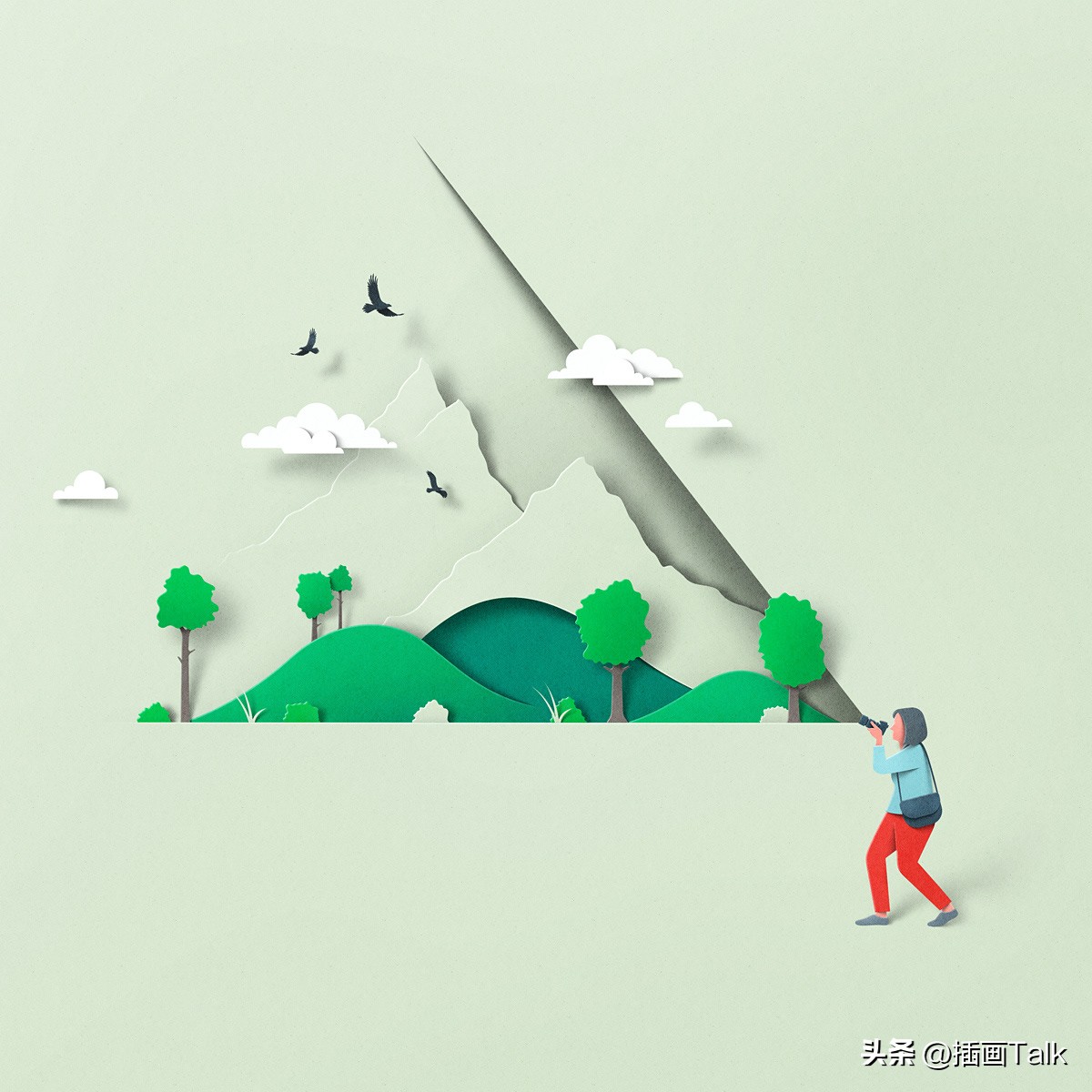 意大利插画师插画作品,意大利插画师插画作品春天