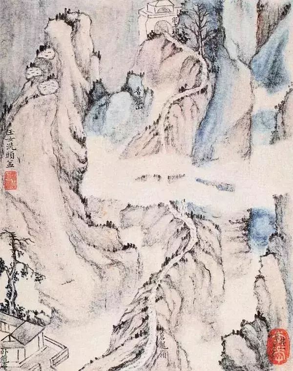 枯笔之境,枯笔之境的书法作品