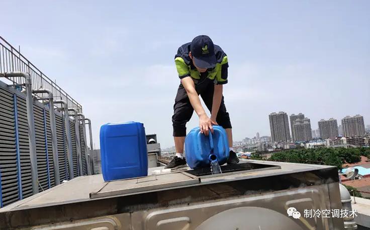 冷水机冷凝器蒸发器清洗,冷凝器或蒸发器的清洗