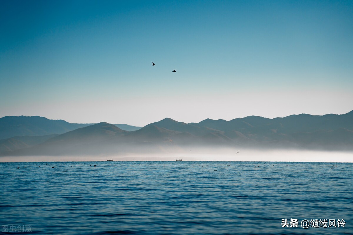 飘荡的涟漪,涟漪在空中飘