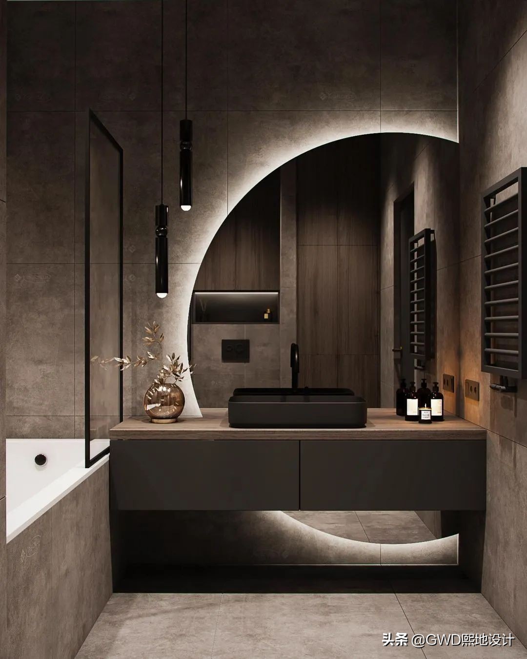 最美卫生间装修效果图,2021最火卫生间设计效果图
