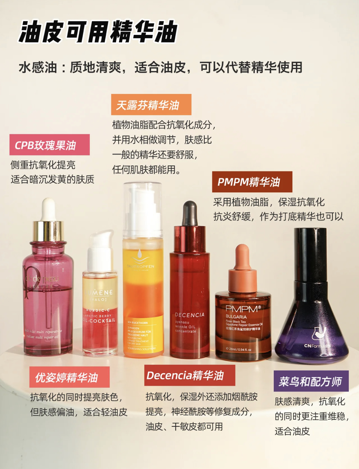 20款护肤油推荐,美容最好的精华油