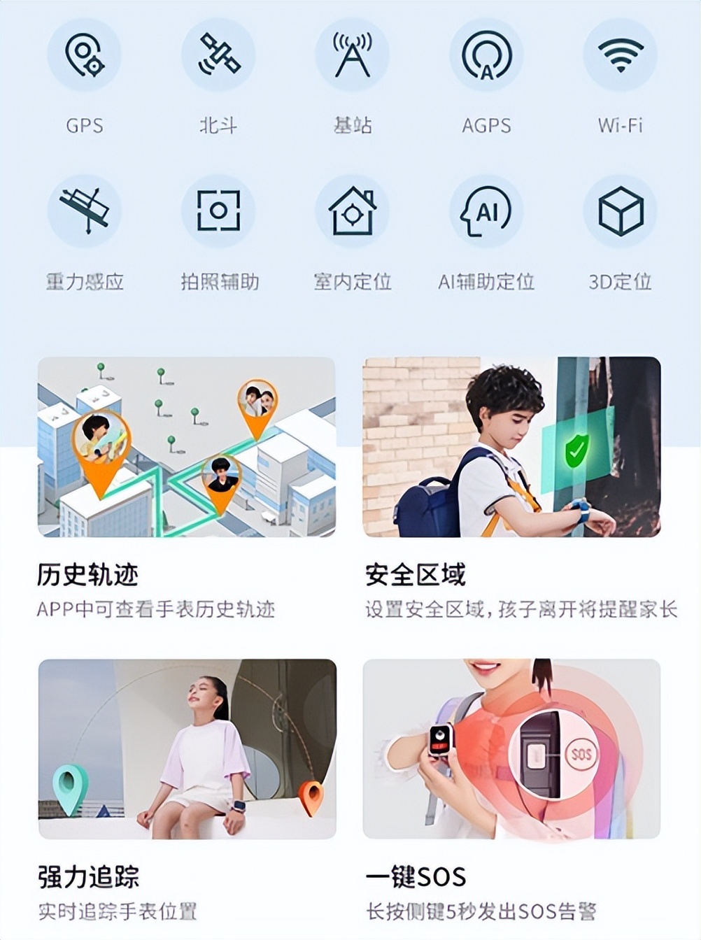 儿童智能手表定位最好的,儿童手表gps和wifi定位的区别