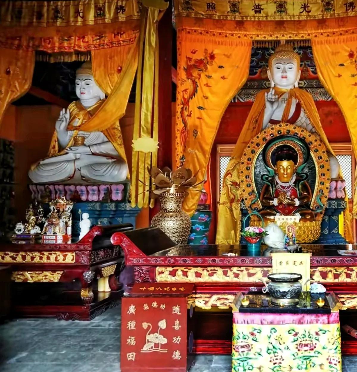 佛教圣地五台山龙泉寺,五台山最古老的寺院清凉寺