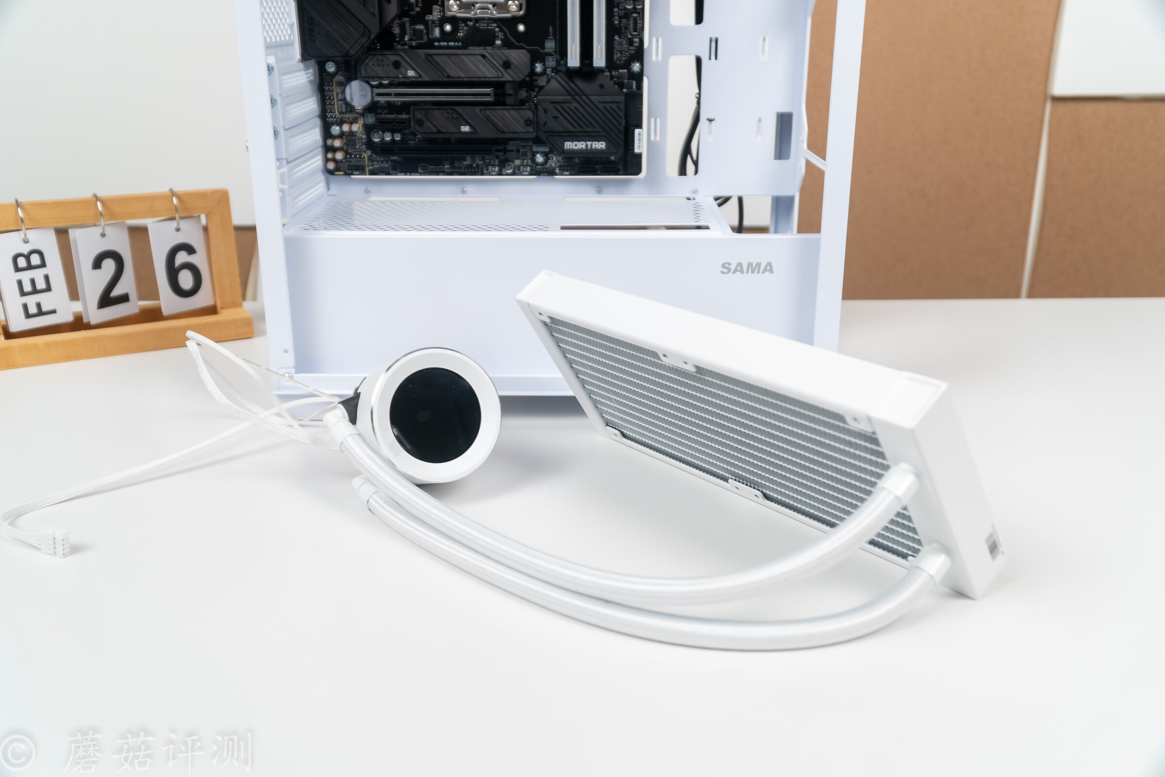 先马静音机箱散热测评,先马易大师进化版matx机箱