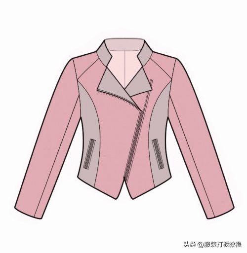 服装设计格子大衣款式图,服装设计风衣效果图