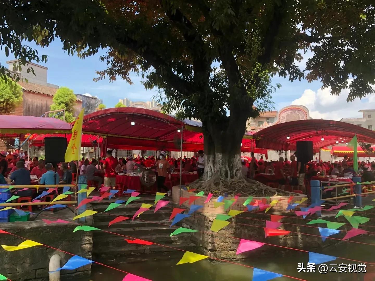 乐从大墩七夕活动,乐从大墩村梁氏家庙聚会