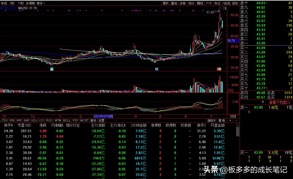 个股经典复盘,牛股复盘100分钟