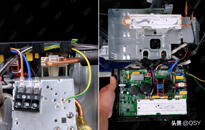 华凌空调柜机拆机评测,华凌空调内机拆解教程