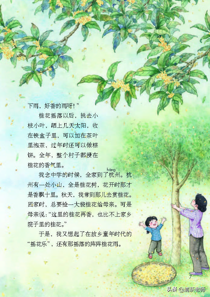 2022最新版五年级语文上册电子课本，老师家长都需要