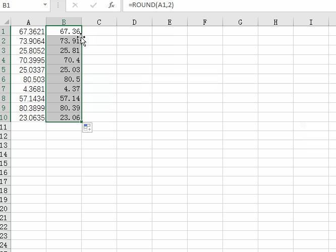 excel小数点怎么保留整数四舍五入,excel四舍五入法怎么保留一位小数