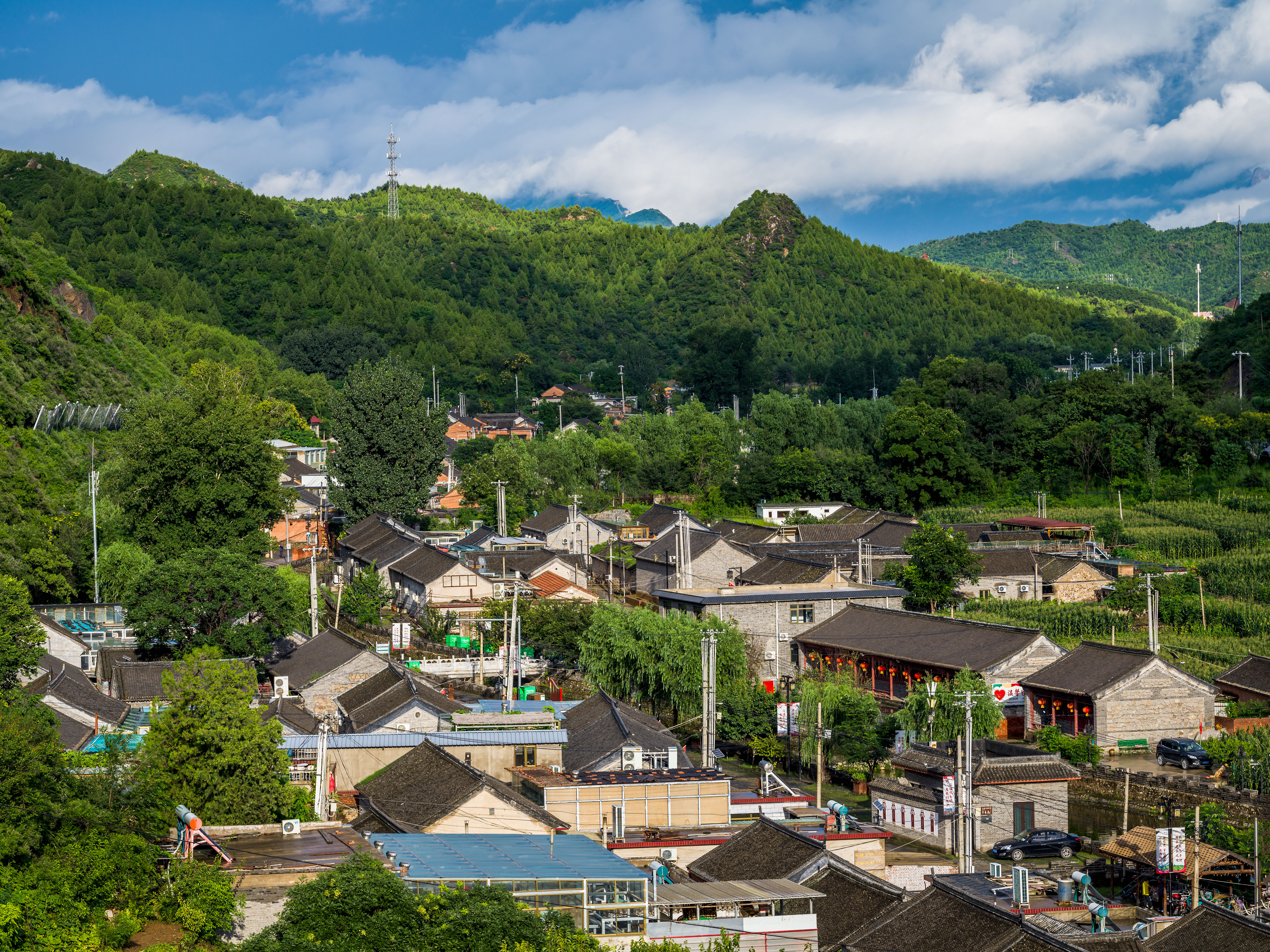 古北口古镇照片,历史名镇古北口