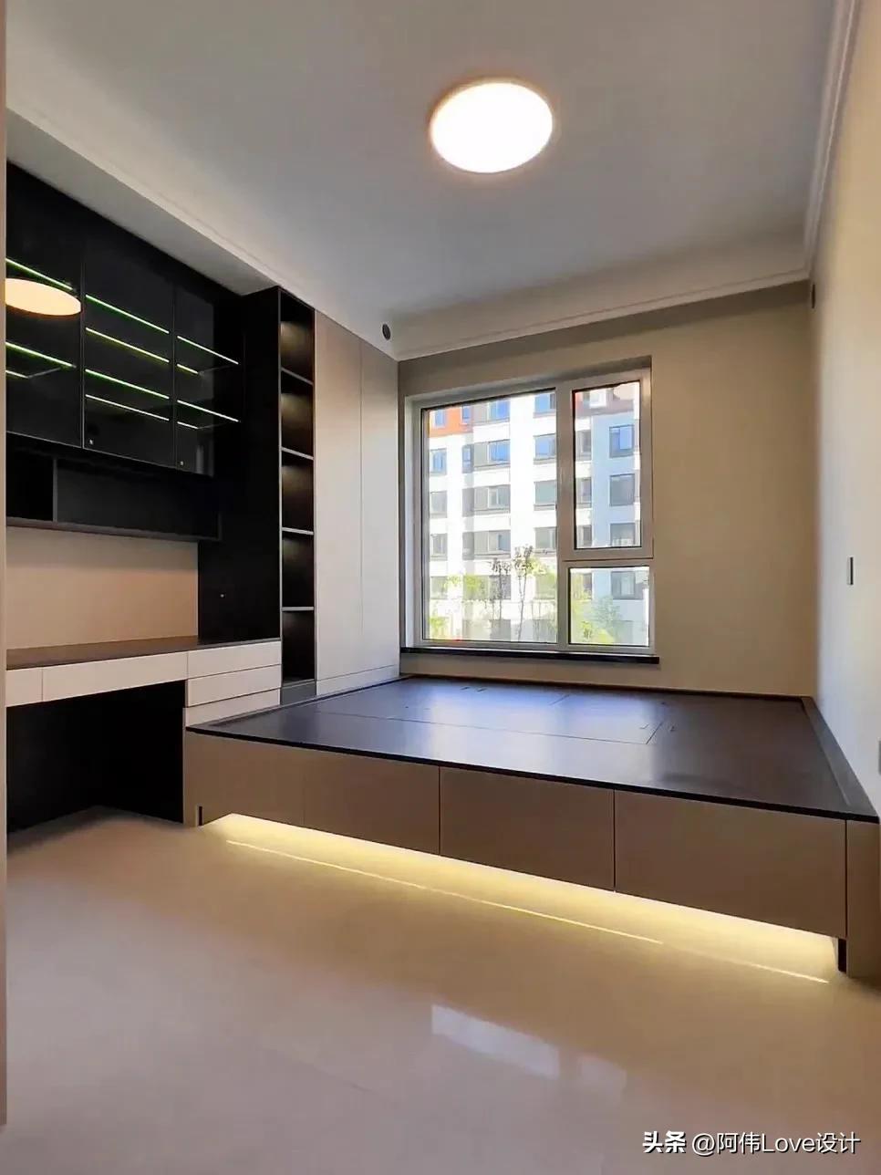 超小户型榻榻米房间设计效果图,榻榻米房间装修设计效果图片大全