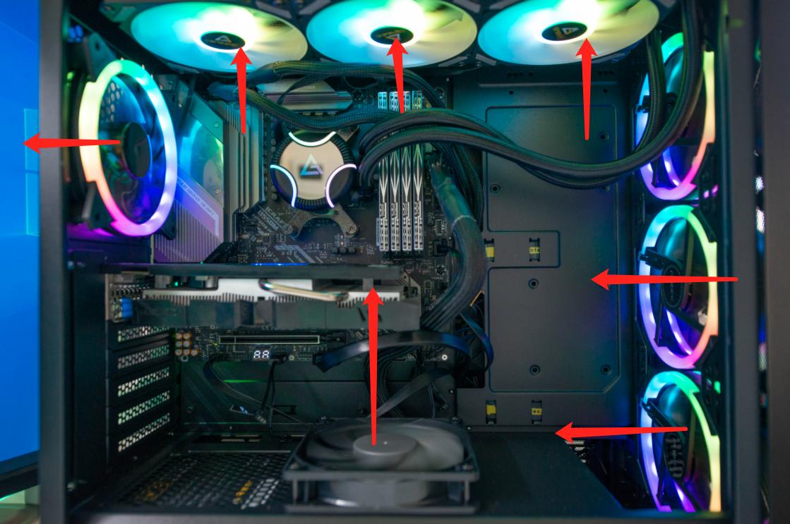 diy水冷显卡教程,电脑组装rgb灯光