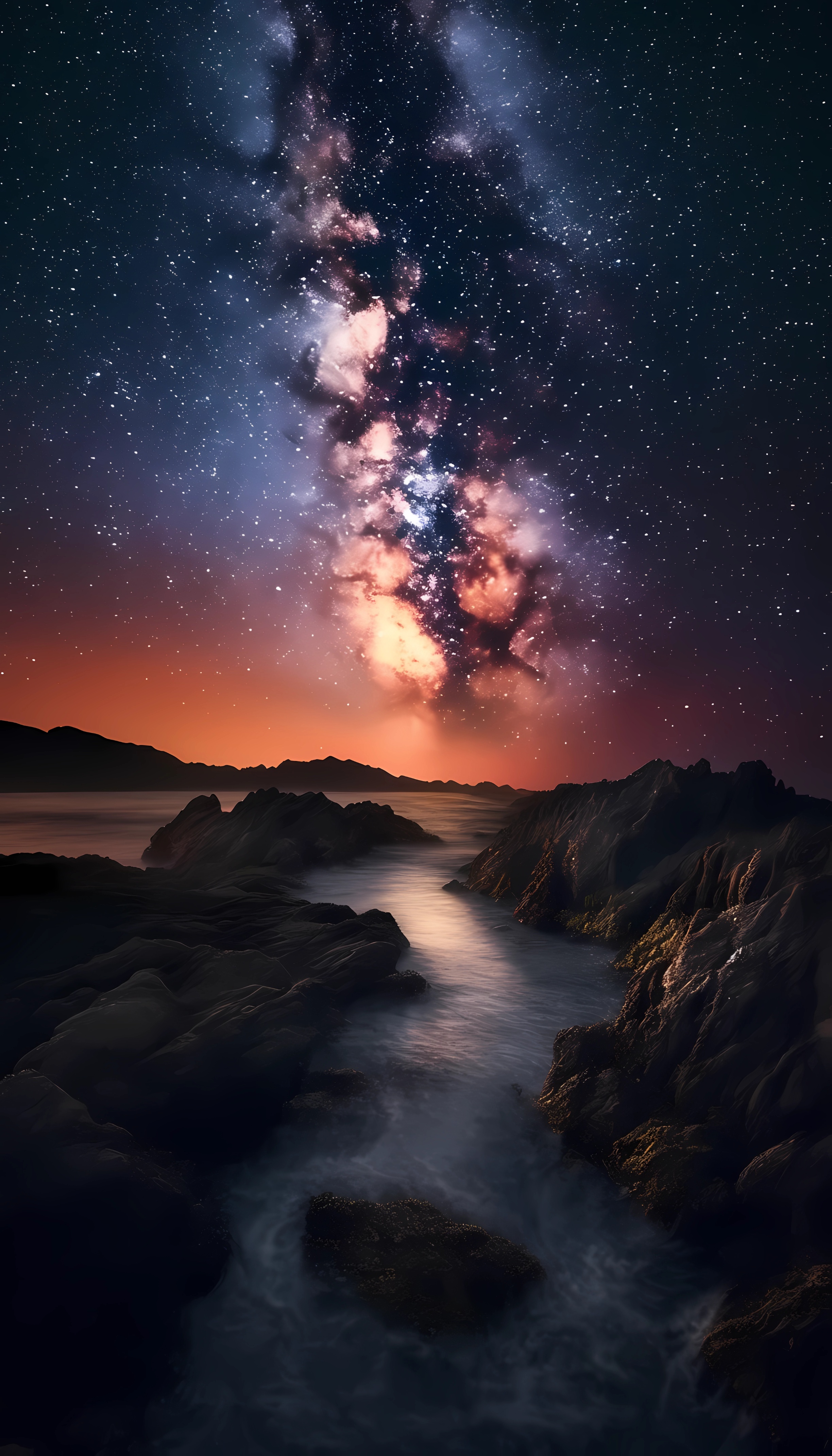 极光唯美高清手机壁纸,手机星空极光壁纸高清大图