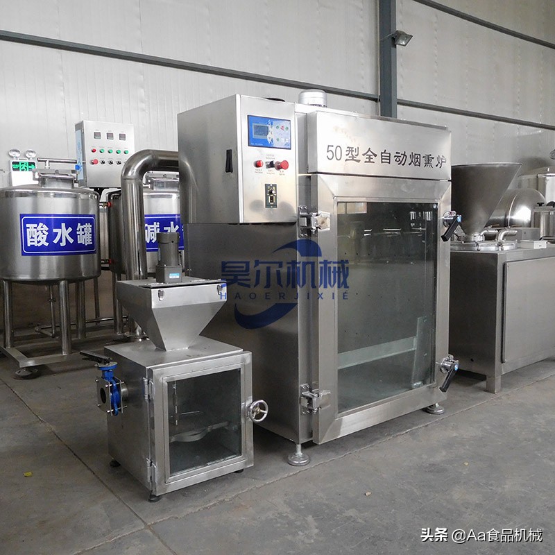 烟熏腊肉烘干炉,熏烤叉烧肉炉