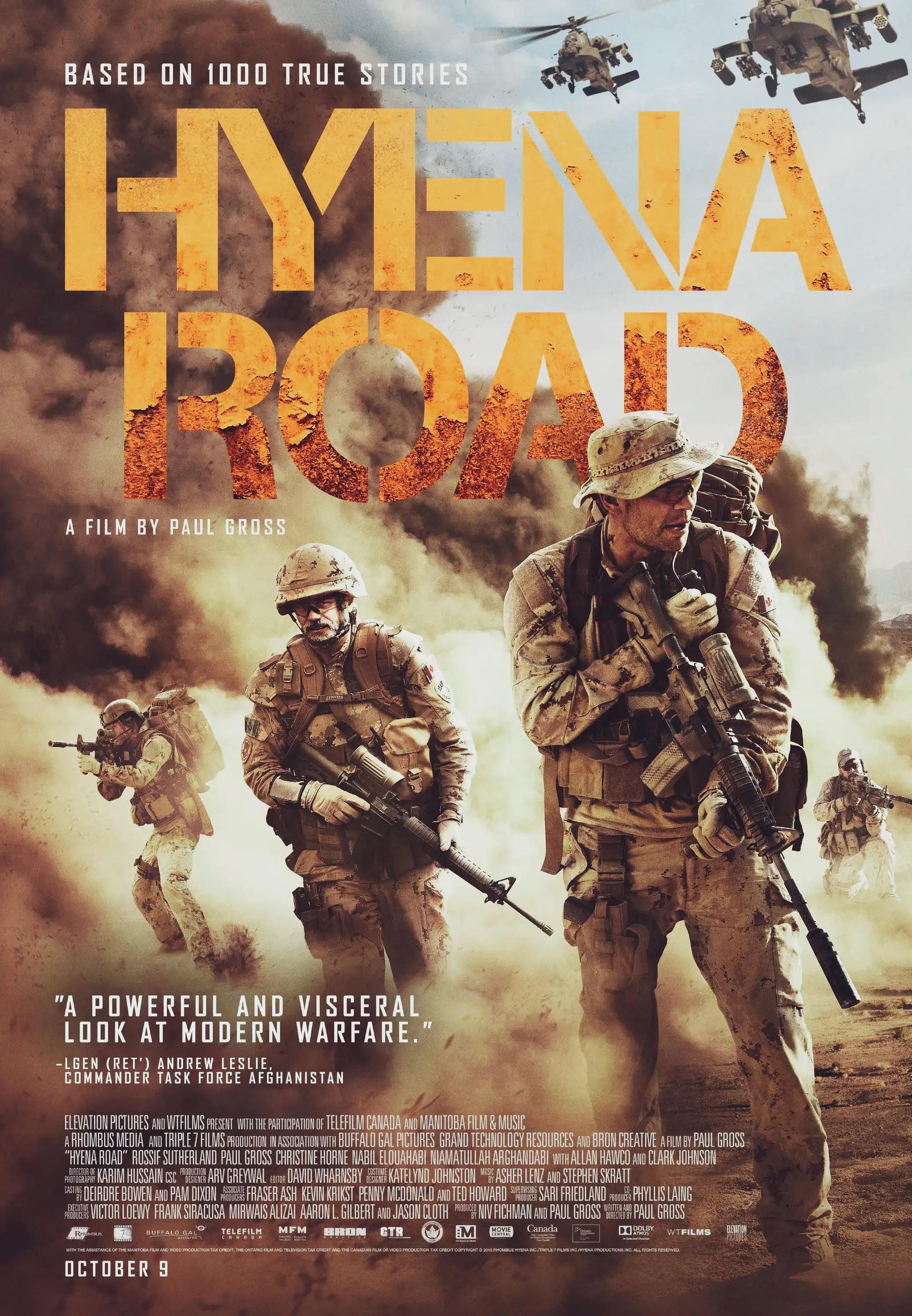 美国战争电影鬣狗之路,鬣狗之路阿富汗战争电影