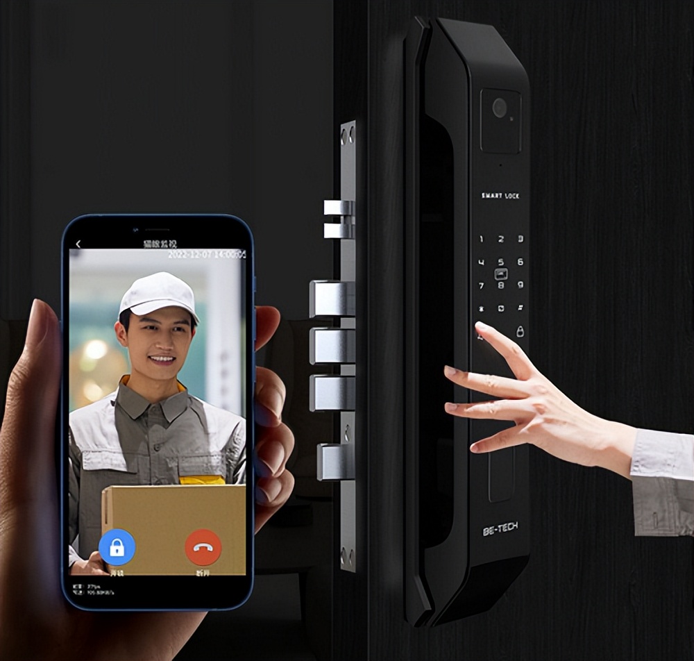 必达智能锁f3pro,必达人脸识别门禁系统一体机