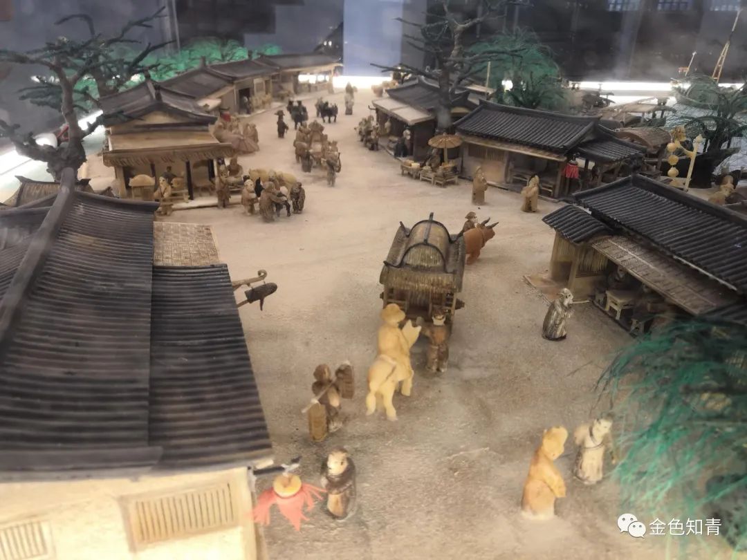 用馒头做一幅清明上河图,清明上河图用石材