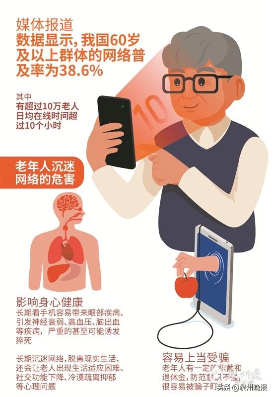 成年人沉迷网络的危害,老年人网瘾越来越多