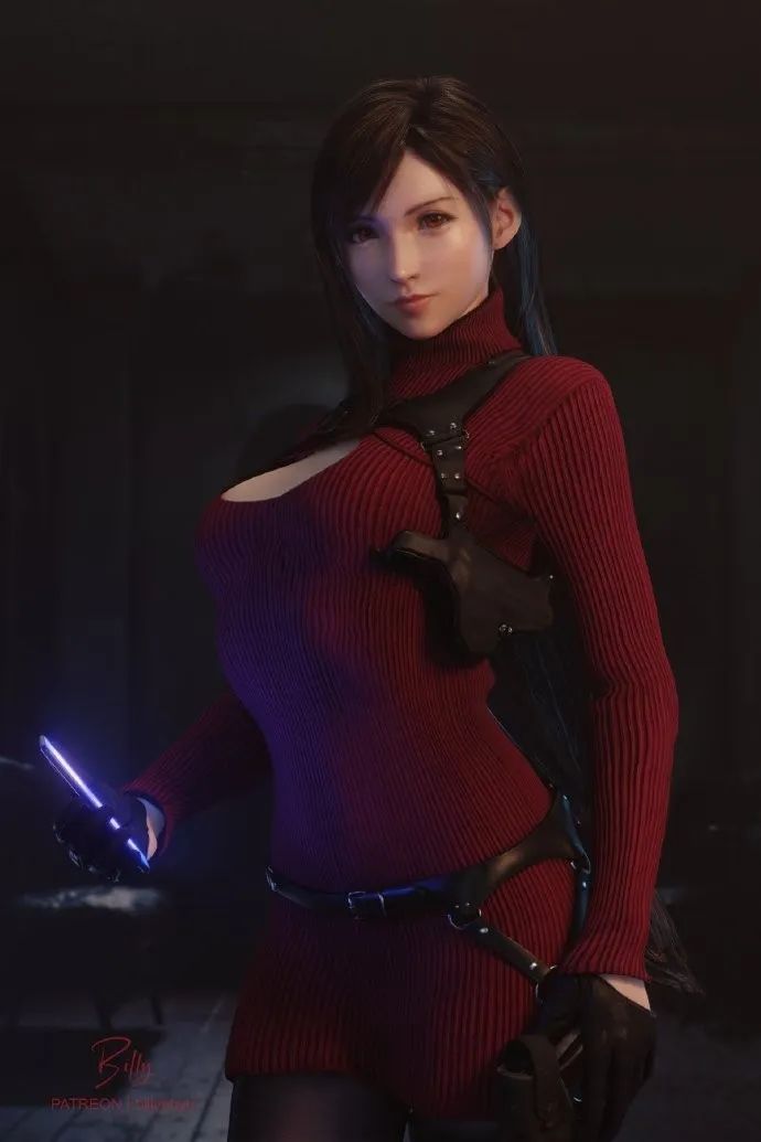 蒂法和爱丽丝身高,蒂法爱丽丝超高还原度