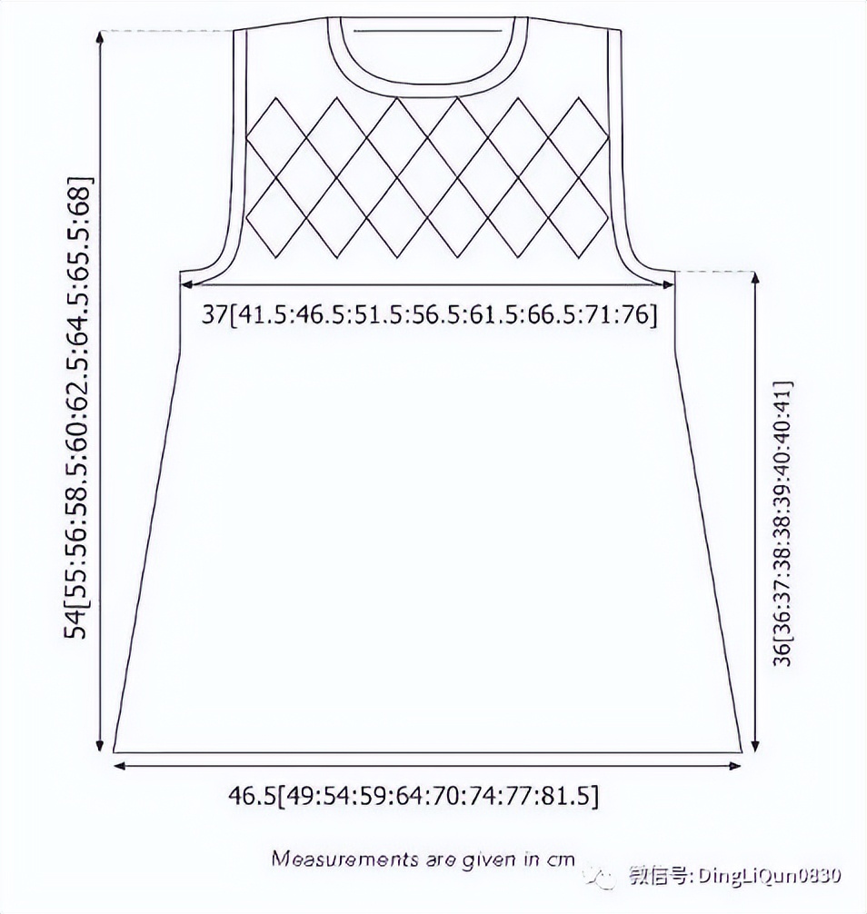 背心的裁剪图解大全夏季,夏季背心编织图解