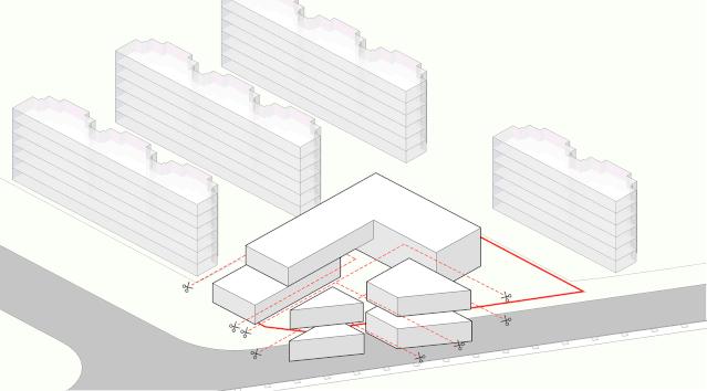 室内悬挑板设计,空间错层立面设计手法