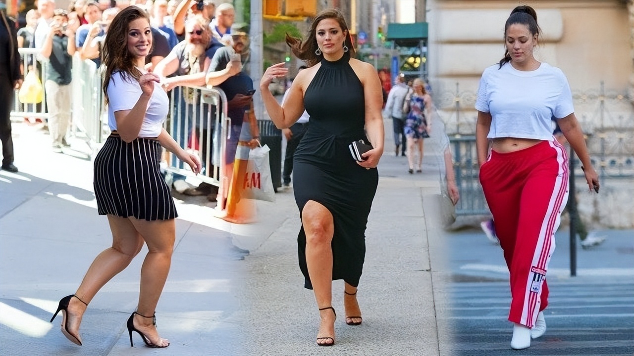 全球身价最高的大码模特：高177重180斤，没有赘肉，曲线凹凸有致