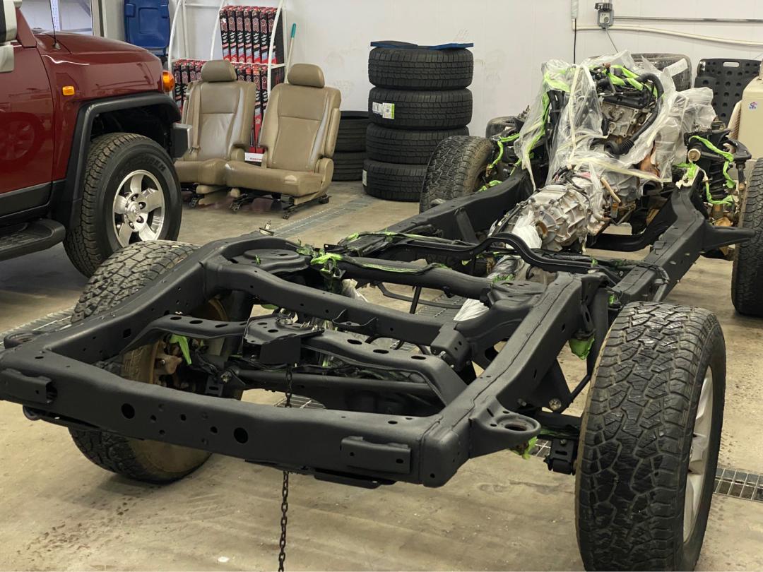 丰田霸道翻新全过程,丰田霸道能回原厂重新组装大修么