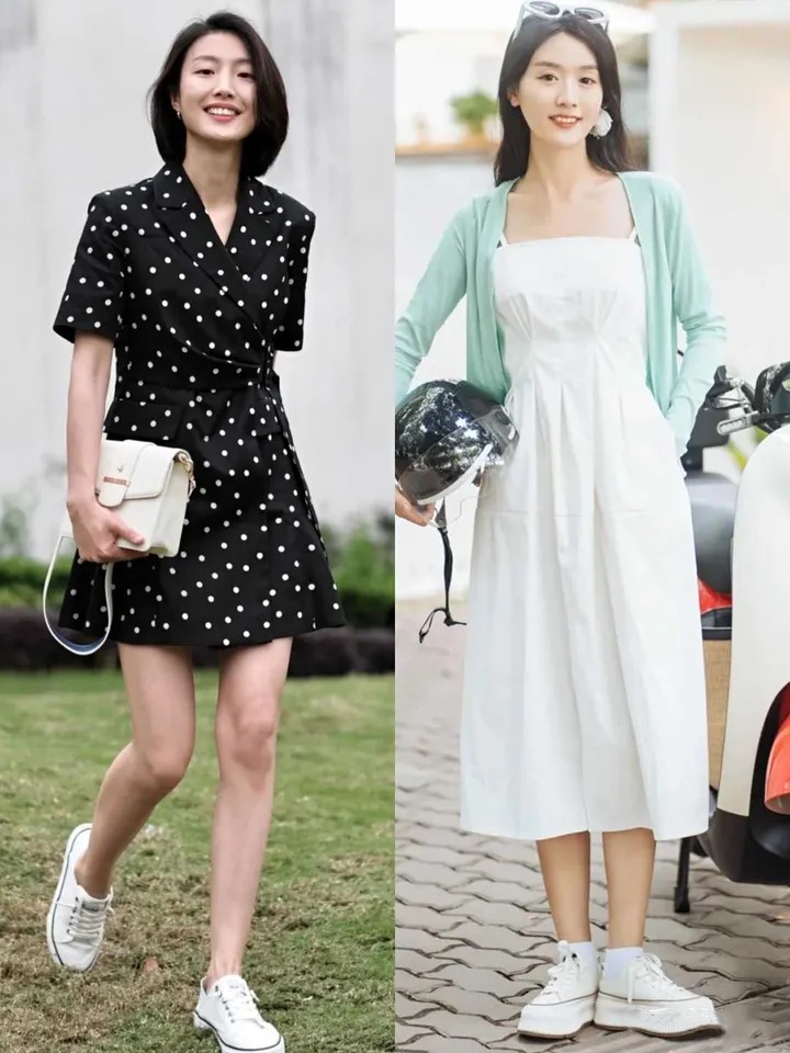 早春穿什么鞋子显腿长,搭裙子显腿细选哪种鞋子