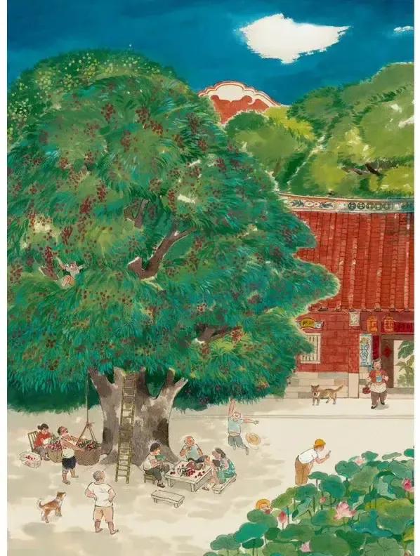 网友画的教材封面,网友画的小学教材插画对比图