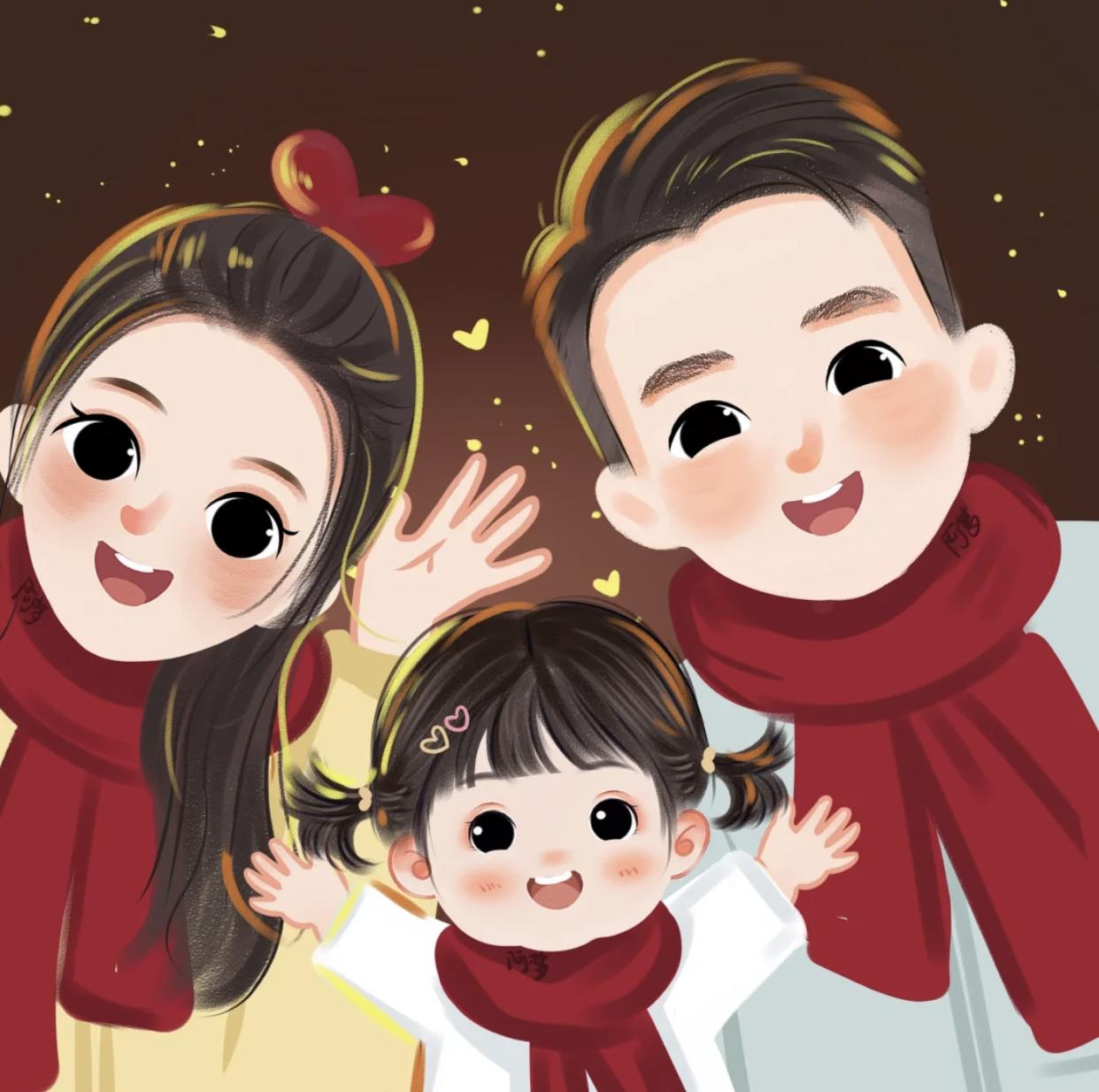 祝2023年平安喜乐，兔然暴富，红红火火#朋友圈背景#亲子头像#