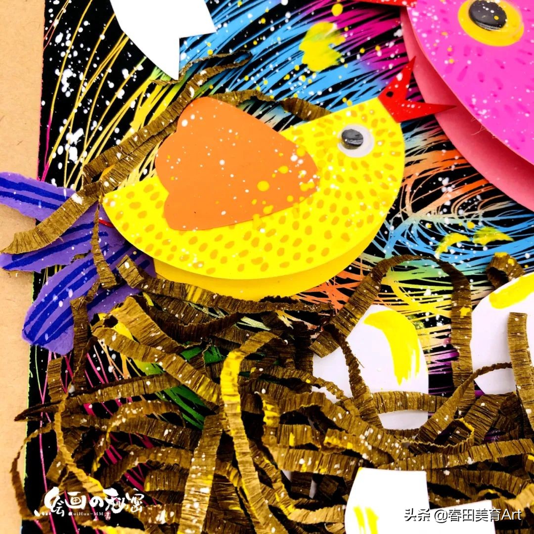 教程丨少儿美术课程《孵蛋的鸡妈妈》