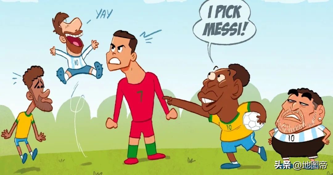 贝利马拉多纳谁是最佳,贝利马拉多纳梅西三大球王