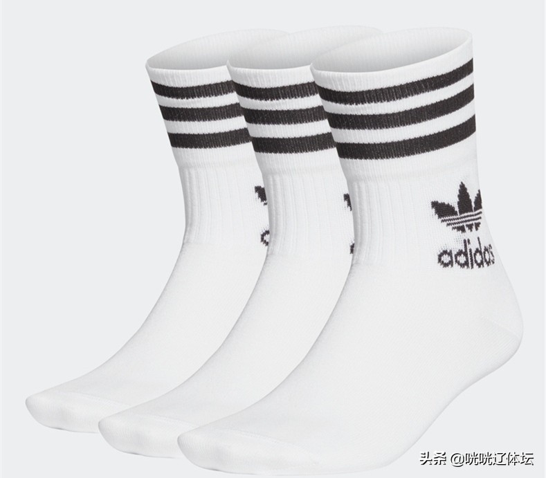 阿迪中筒运动袜,耐克运动袜和安德玛运动袜