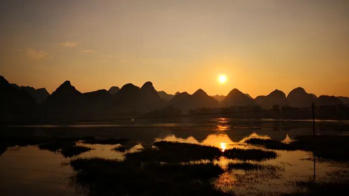 广西德天瀑布回广州沿途景区,德天跨国大瀑布风景区和古龙山