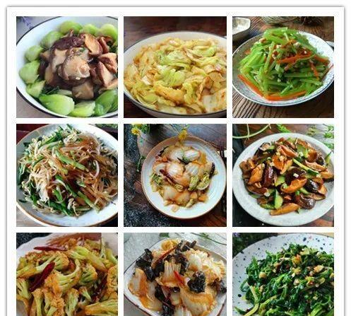 小孩家常素菜小炒菜100道开胃下饭,6道简单又美味的家常小炒