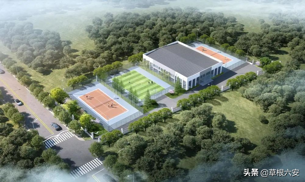 六安体育中心免费足球场,六安市免费开放的足球场