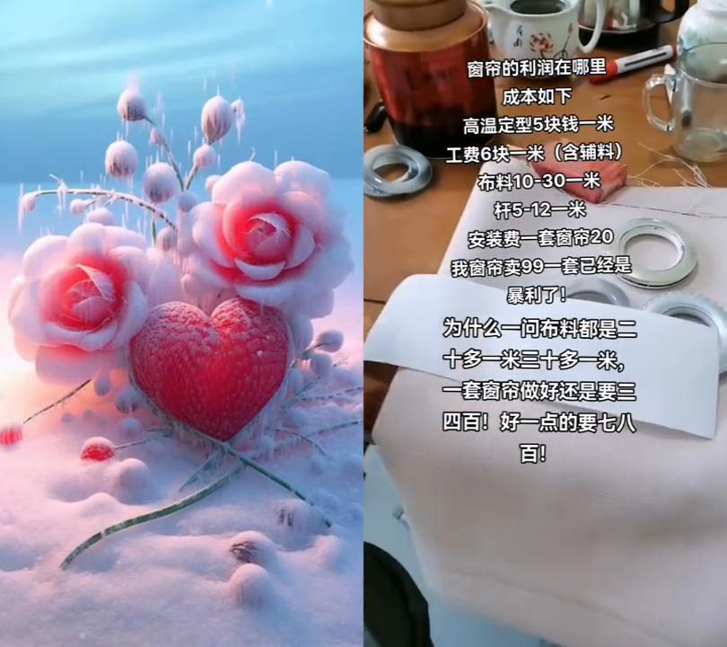 开一个窗帘店的利润,窗帘的利润与成本