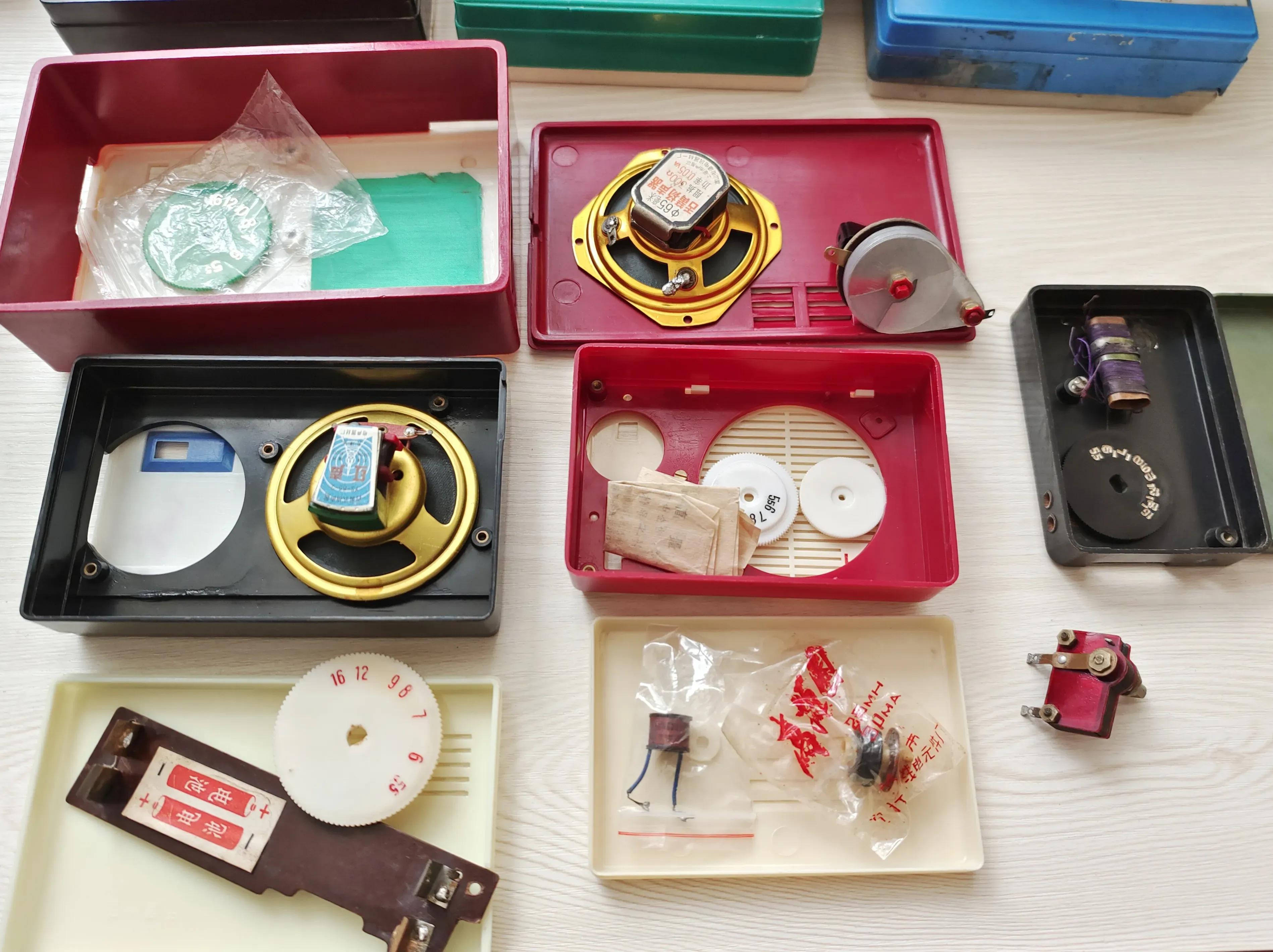 天津真美电声器材厂老照片,拆老式音箱