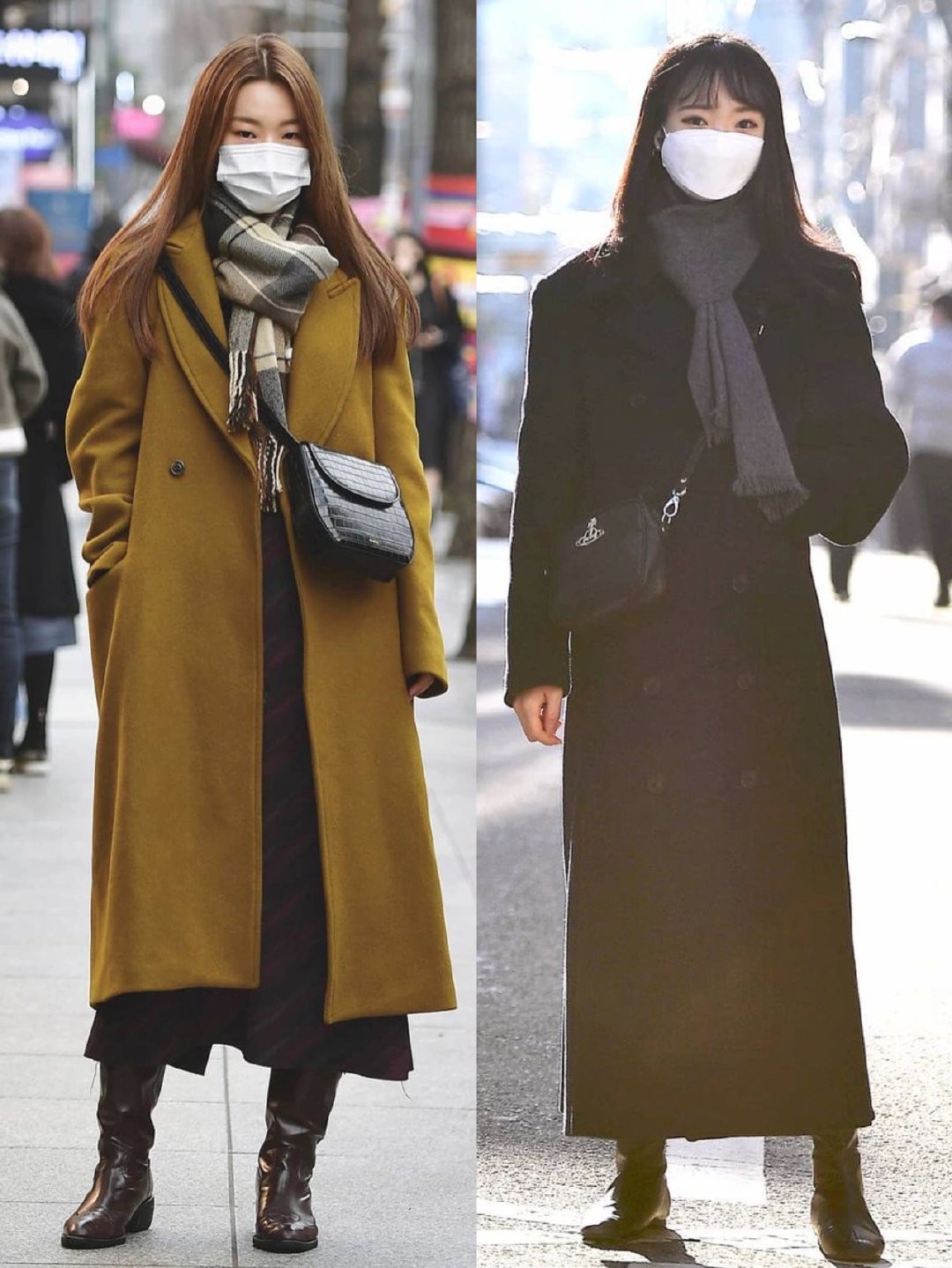 韩国女人真的不怕冷,韩国妹子过冬