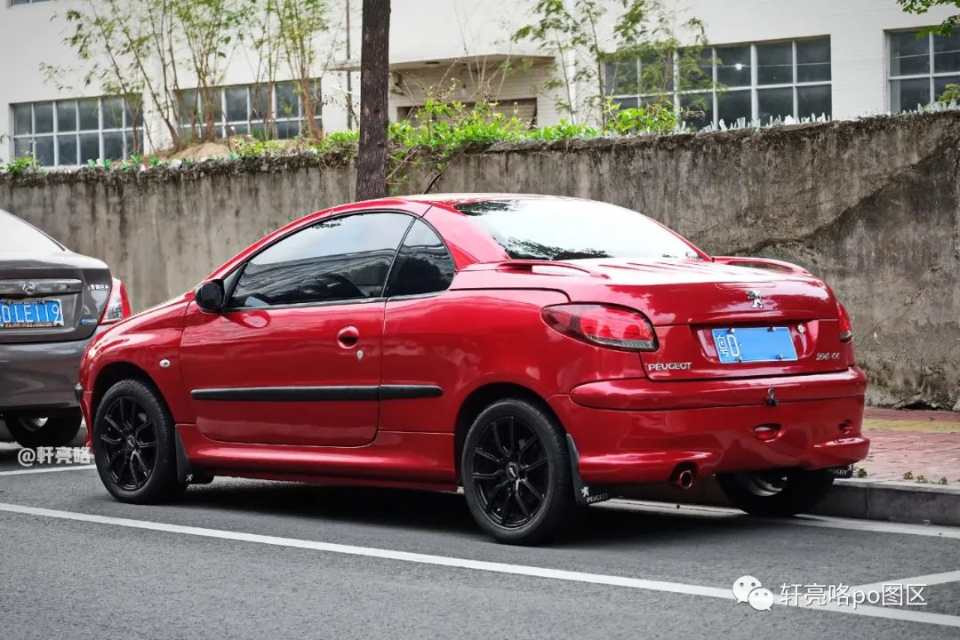 标致206cc敞篷跑车,古灵精怪的车