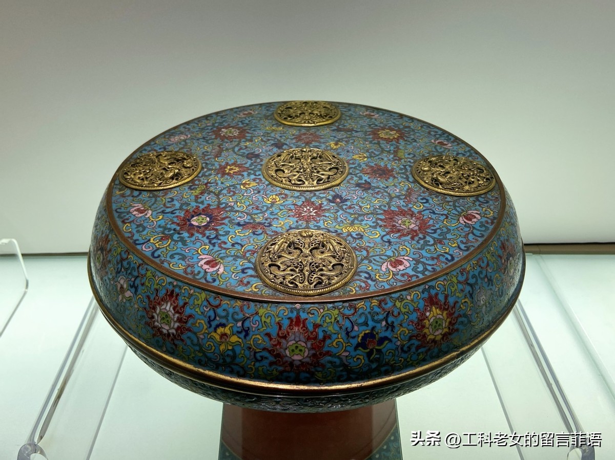 清代景泰蓝花卉瓶底款大全,北京观复博物馆景泰蓝工艺画