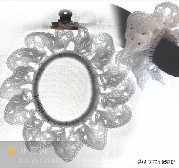 迷你发圈钩编教程,毛线发圈的各种钩法看合集