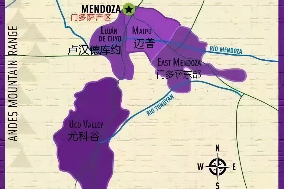 阿根廷门多萨葡萄酒多少钱一瓶,门多萨葡萄酒产区