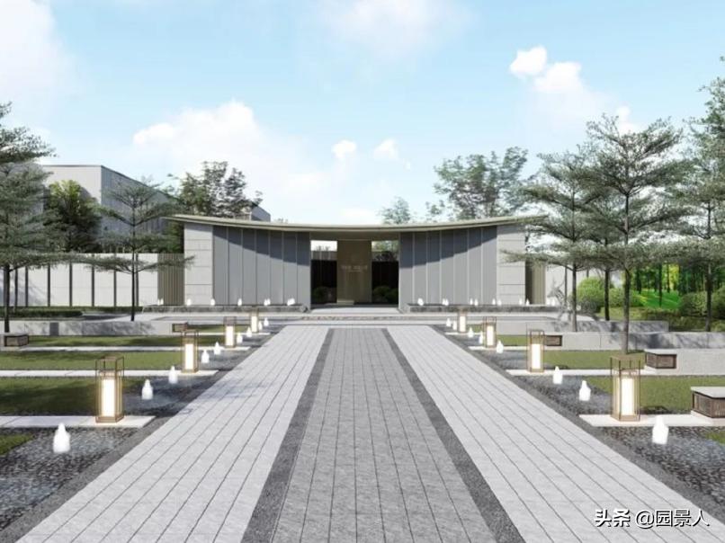 标杆房企园林景观工序,最新热销地产项目景观设计全解密