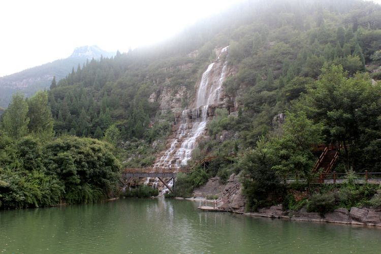 山东青州黄花溪景区图片,山东九寨沟黄花溪