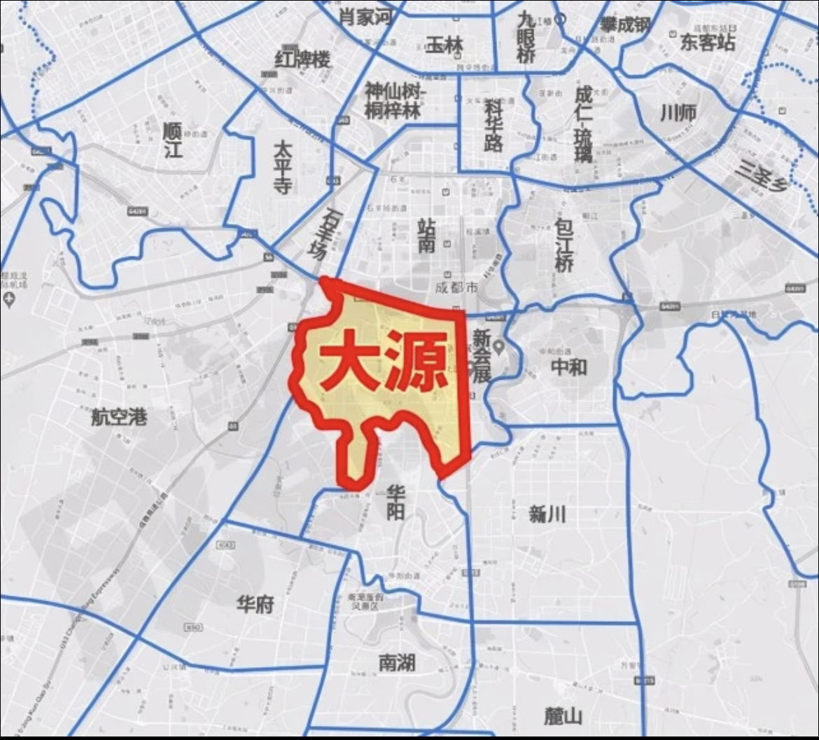 大源村到龙洞,大源到广州南站