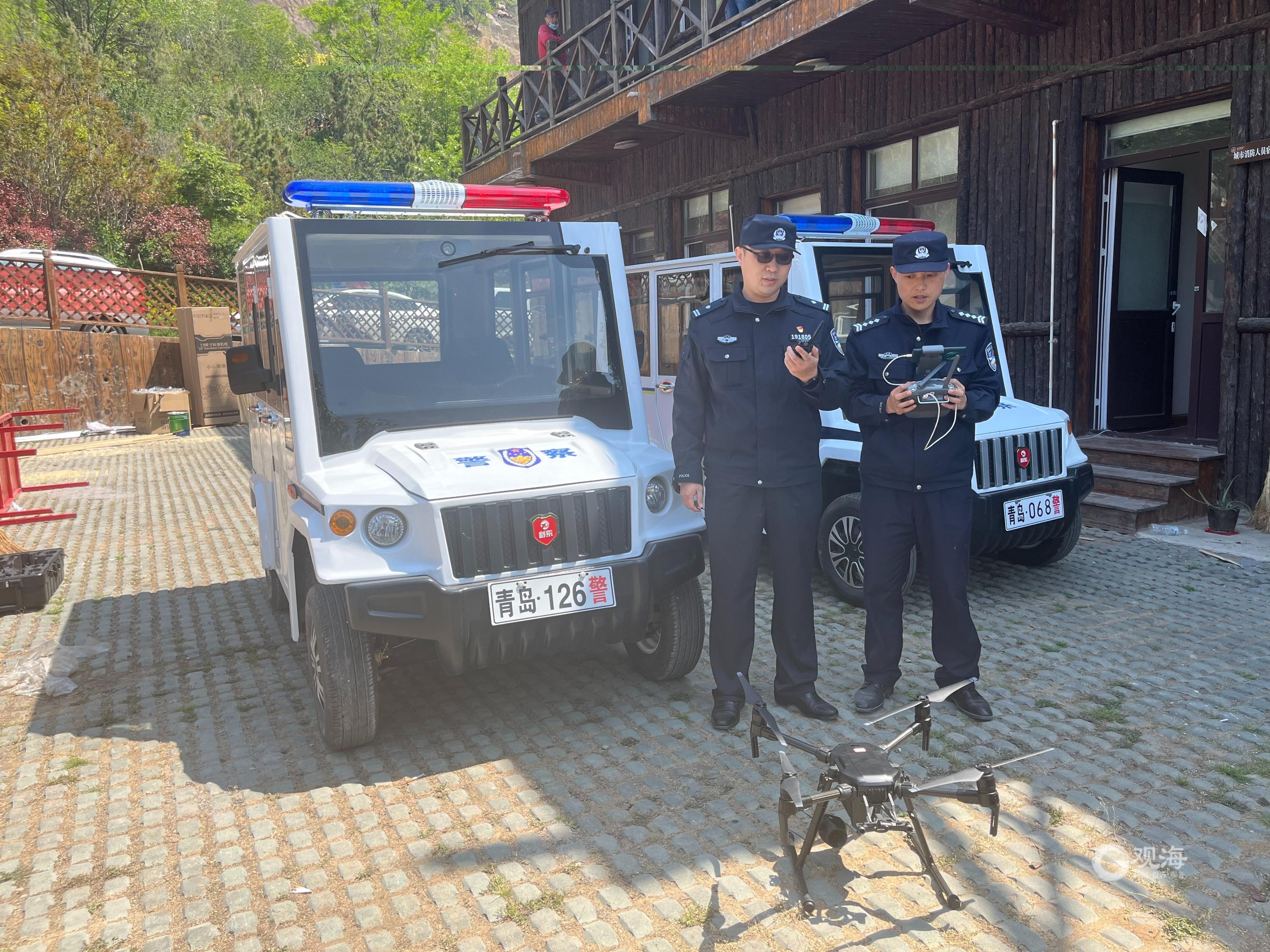 城市公园“景中警”！青岛太平山、浮山两处公园警务站守护平安